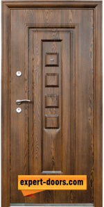 Метална входна врата модел 802-7, серия Уют
