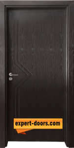 Интериорна врата серия Gama, модел 201 p, цвят Венге