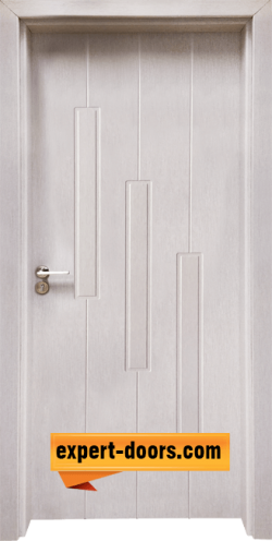 Интериорна врата серия Gama, модел 206 p, цвят Перла