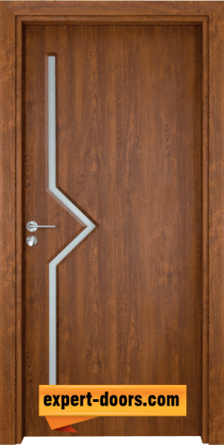 Интериорна врата серия Gama, модел 201, цвят Златен дъб