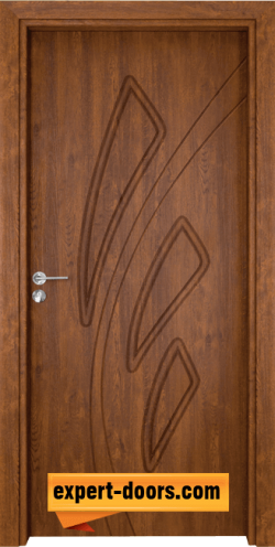 Интериорна врата серия Gama, модел 202 p, цвят Златен дъб