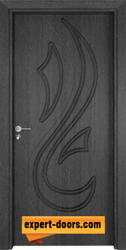 Интериорна врата серия Gama, модел 203 p, цвят Сив кестен