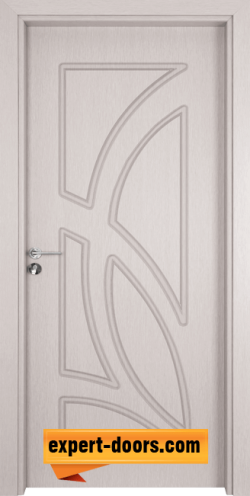 Интериорна врата серия Gama, модел 208 p, цвят Перла