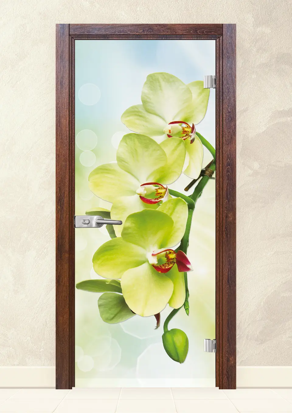 staklena-vrata-print-13-3-green-bonsai Стъклена интериорна врата Print 13-3 Green Японски Бонсай