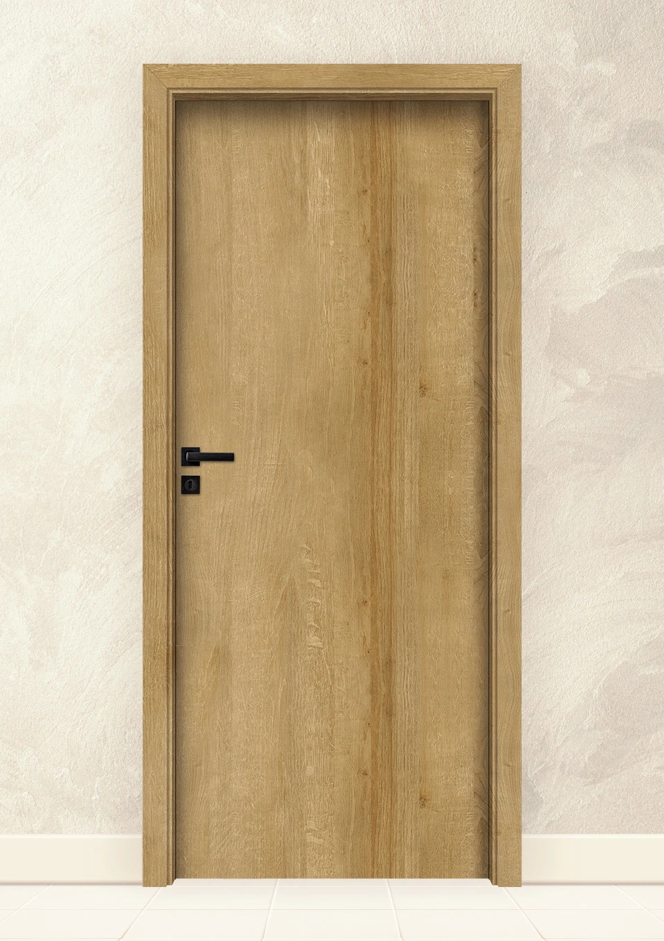 Интериорна врата Invado Norma Decor, модел 1, цвят European oak