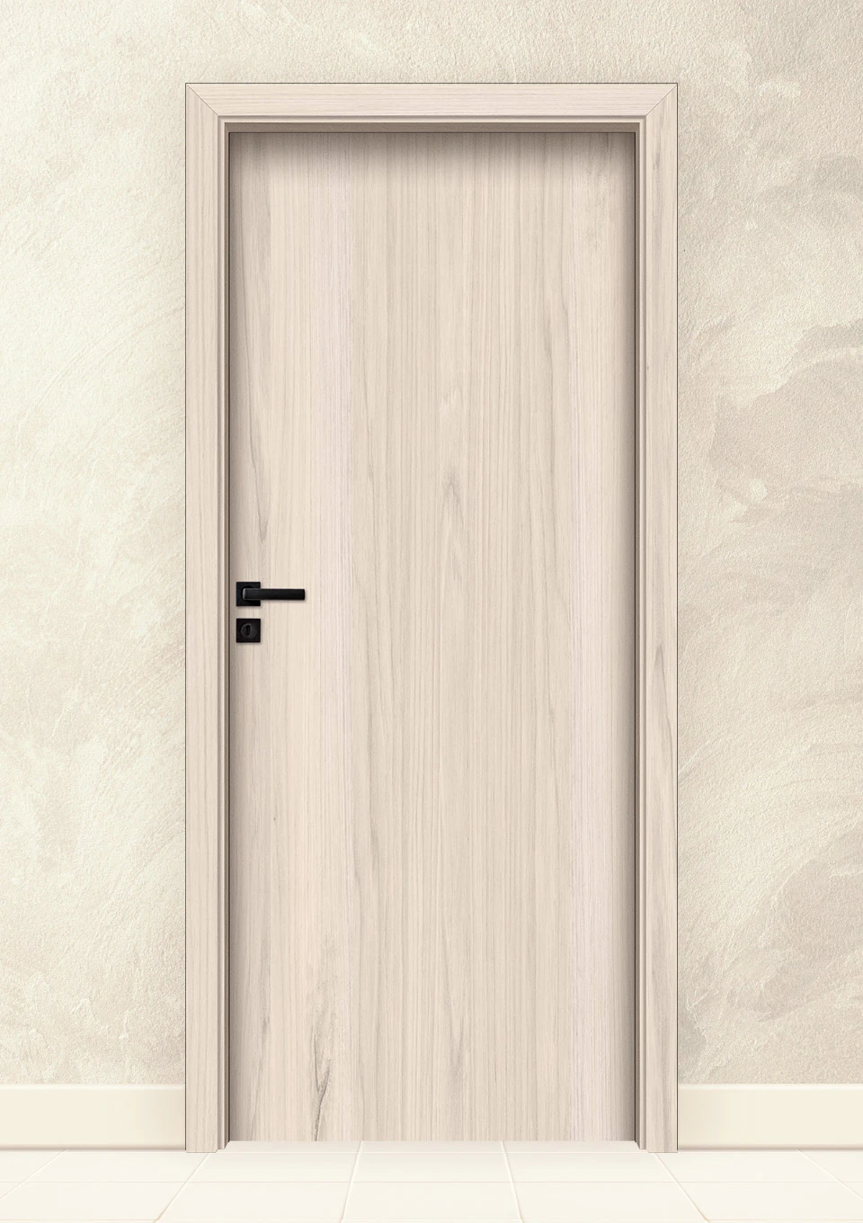 Интериорна врата Invado Norma Decor, модел 1, цвят Spring oak