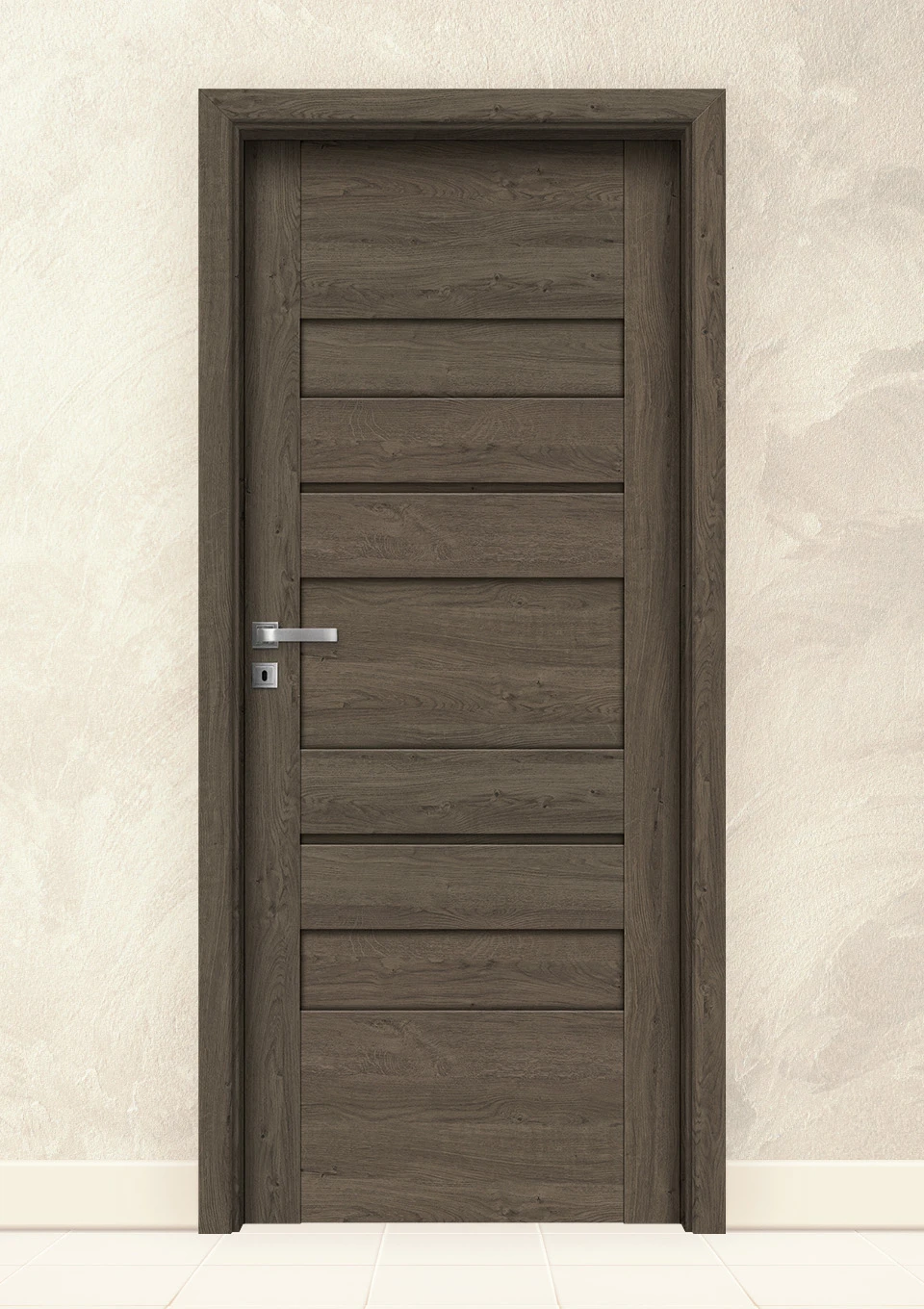Интериорна врата Invado Pasaro модел 1, цвят Ashy oak