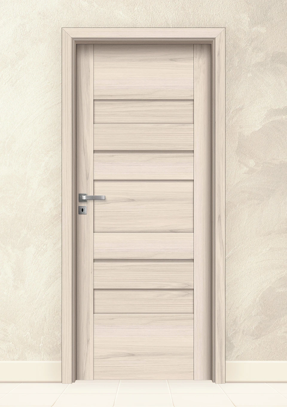 Интериорна врата Invado Pasaro модел 1, цвят Spring oak