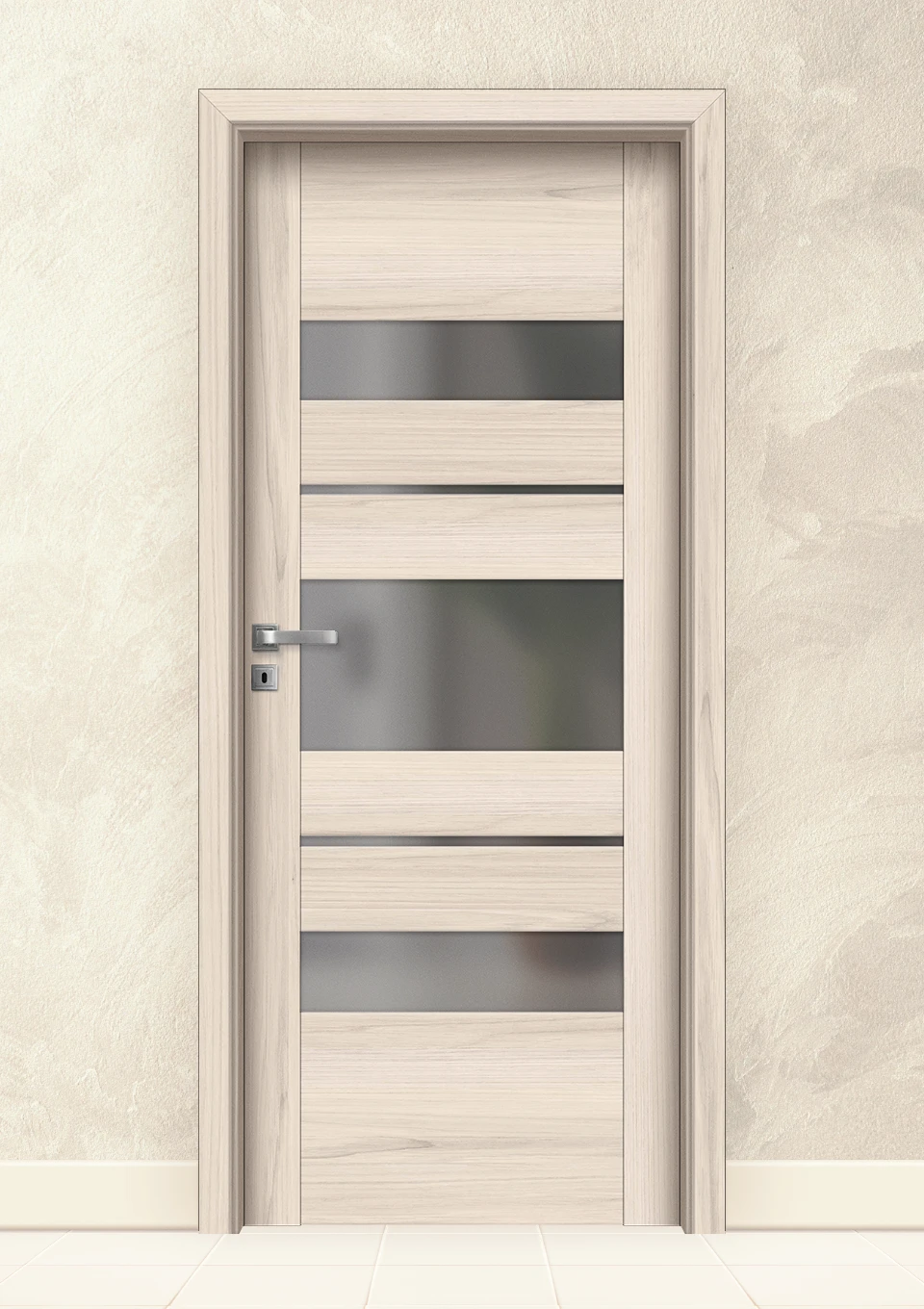 Интериорна врата Invado Pasaro модел 4, цвят Spring oak
