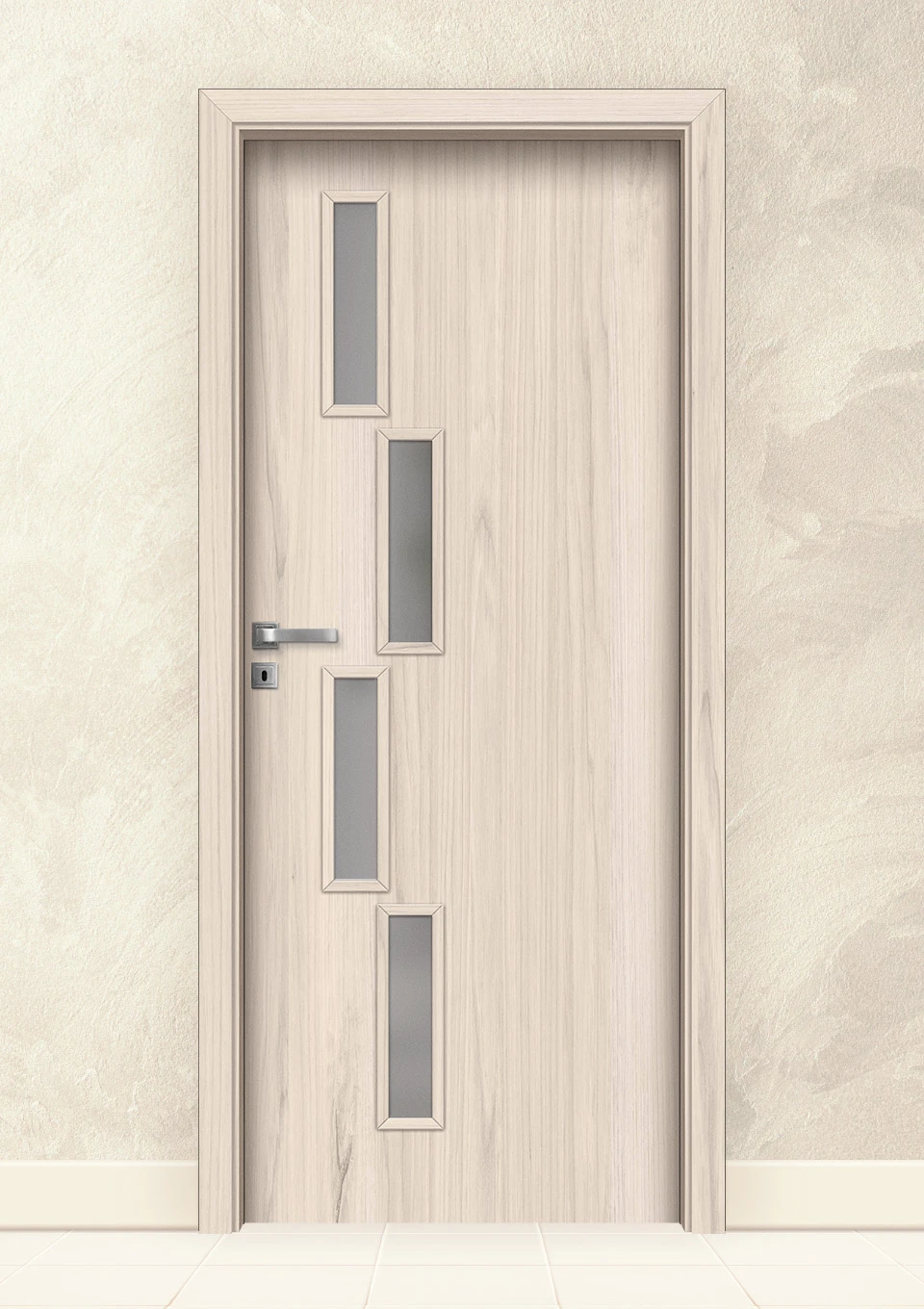 Интериорна врата Invado Sagittarius, модел 1, цвят Spring oak